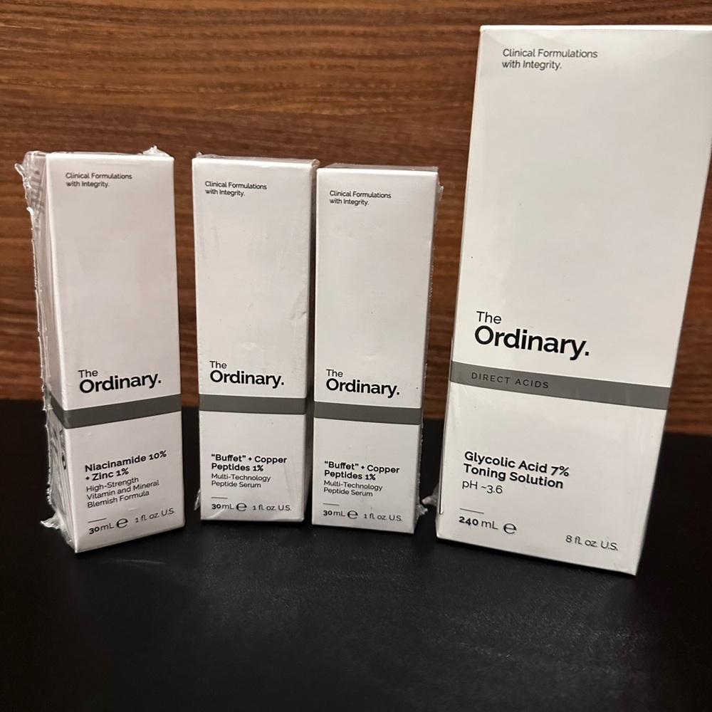 ‼️SALE‼️ BNIB 4 x THE ORDINARY BUNDLE SET - NEW SEALED 4 BOTTLES NEW - Picture 2 of 2